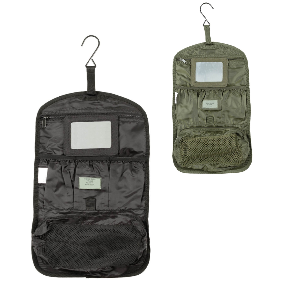 Army Waschzeugtasche rollbar Waschtasche Kulturbeutel Waschbeutel Camping 16x26